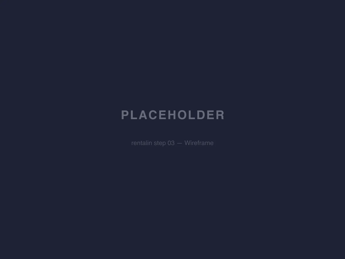 rentalin step 03 placeholder