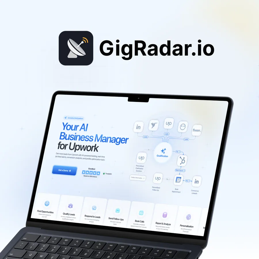 GigRadar Landing Page